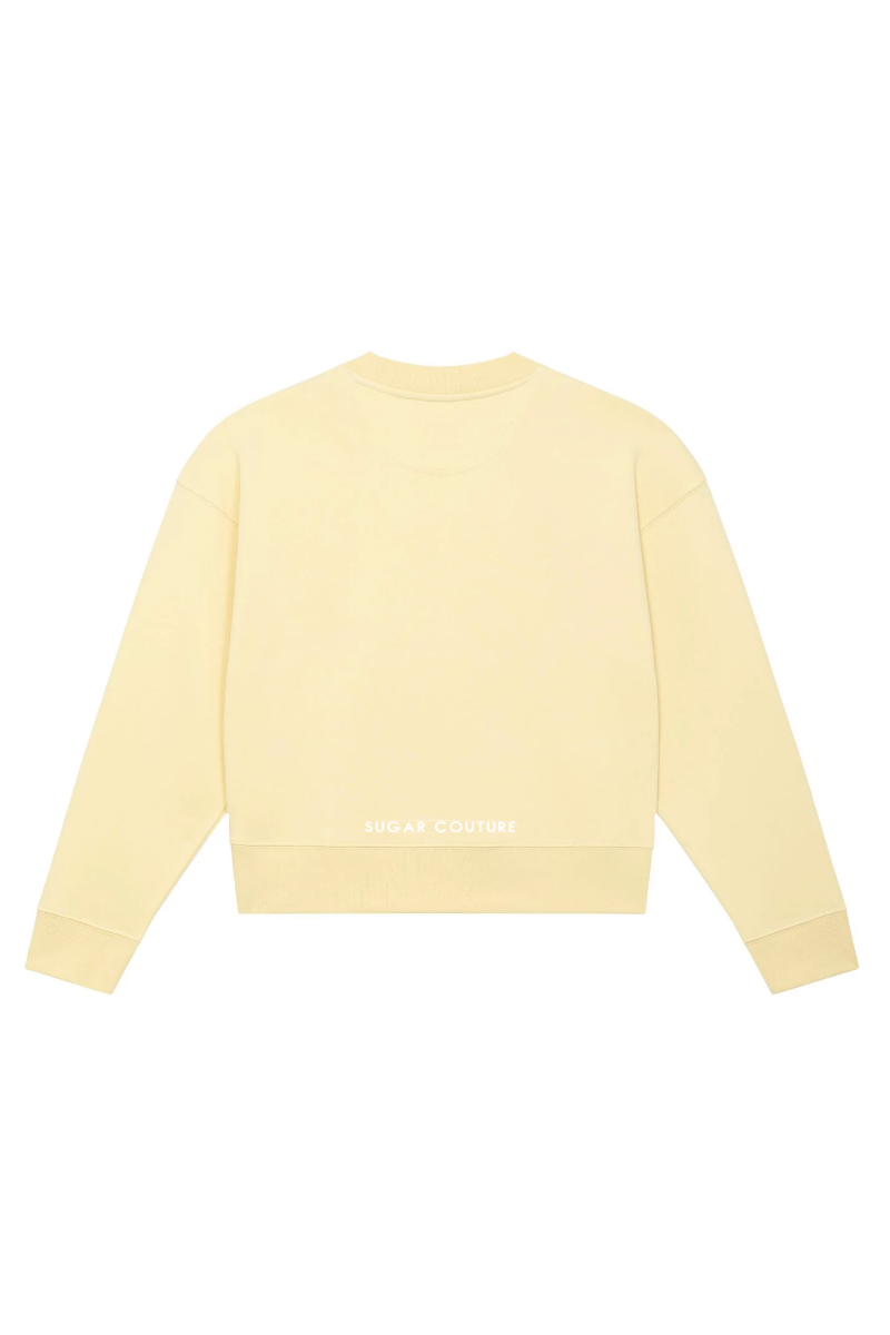 Bluza alba Ivy din bumbac organic Sugar Couture