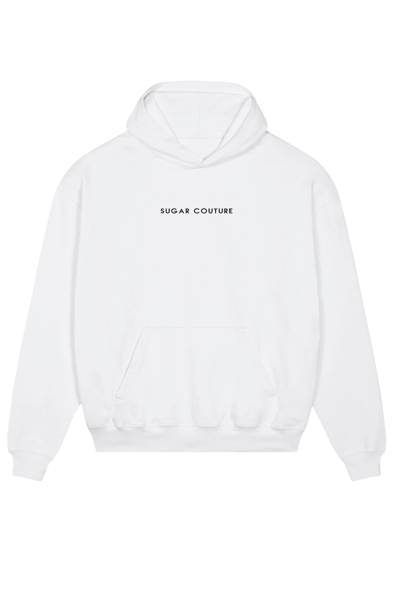 Hanorac NudeDusty supradimensionat unisex bumbac organic "Star" Sugar Couture