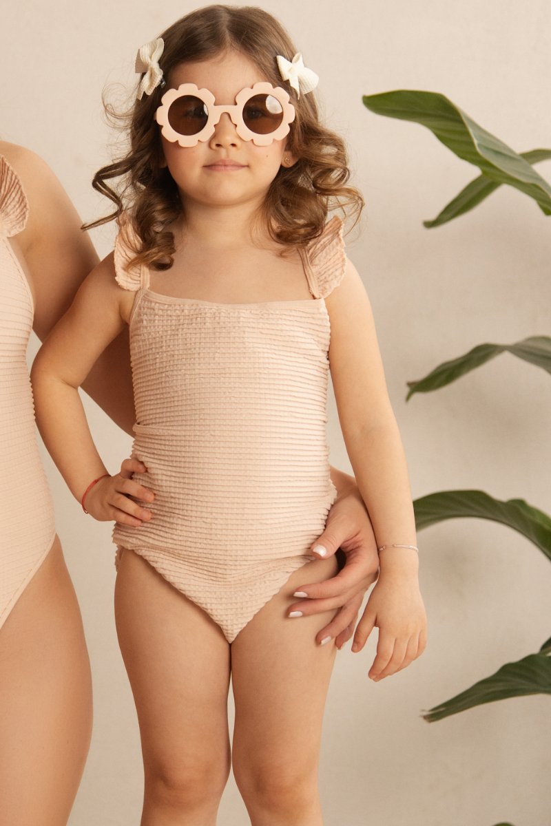 Costum de Baie Copil – Crinkle Ruffles