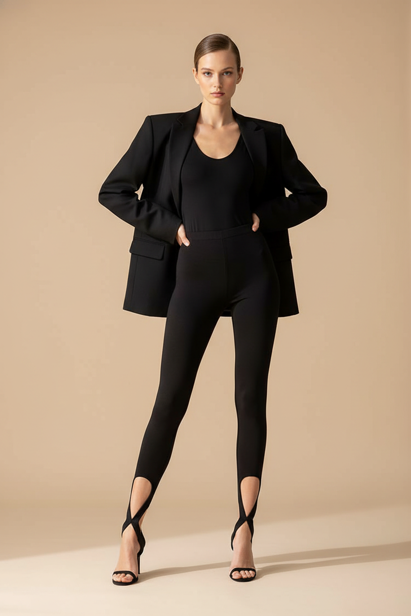 Colanti cu talie inalta si decupaj "Suzanne" Sugar Couture