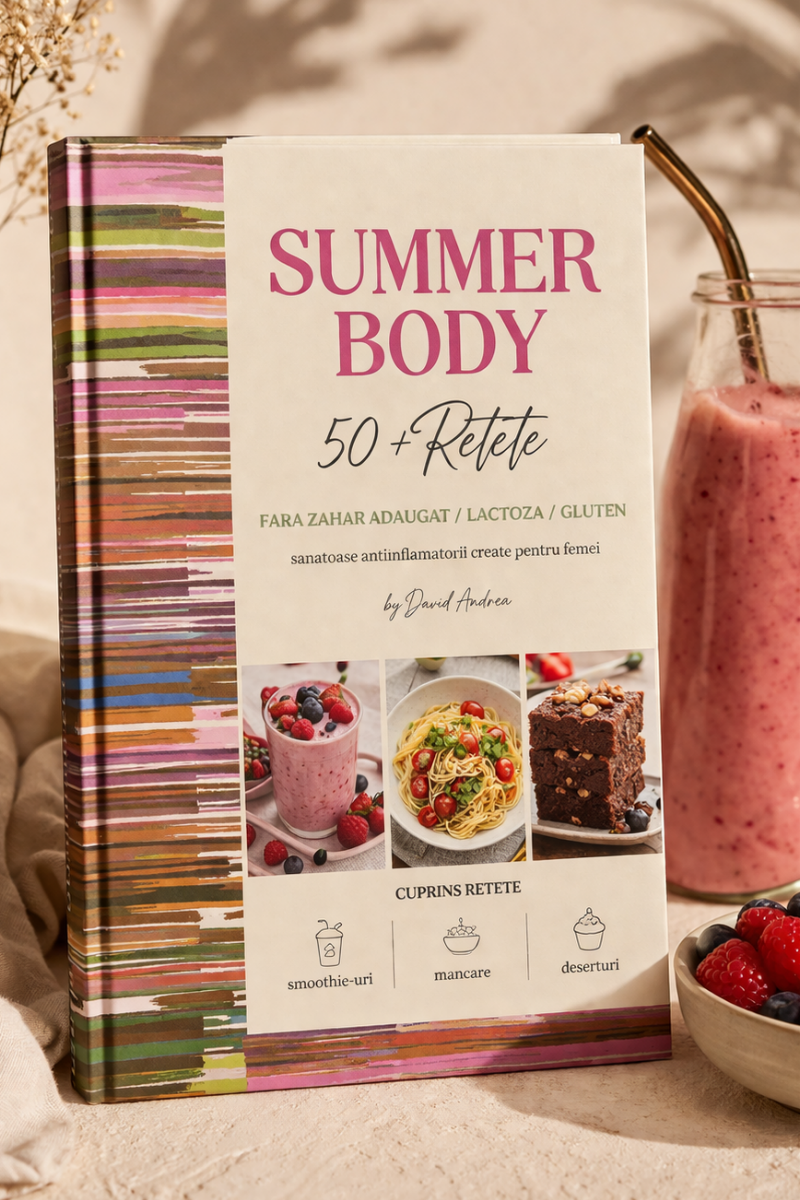 Carte 50+ retete sanatoase pentru vara Forever Summer Ebook