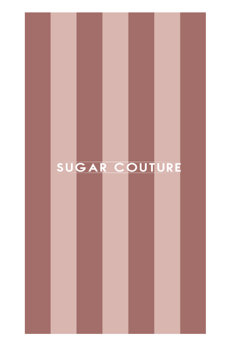 Prosop de sport/ plaja "Blush Classic" Sugar Couture