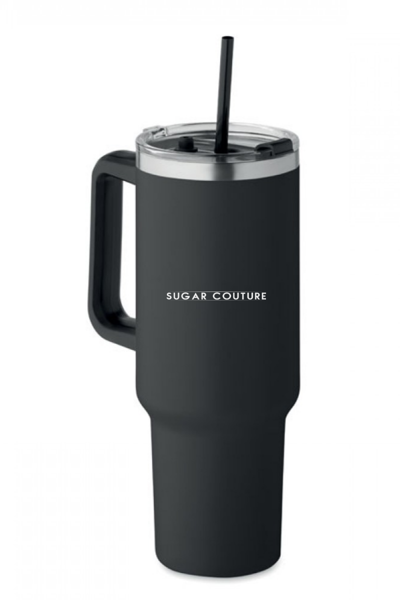 Termos tip sticla cu pai SugarCouture