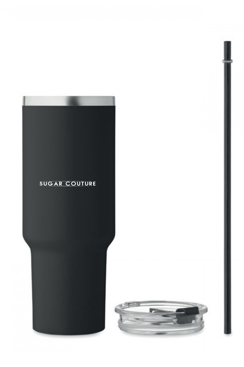 Termos tip sticla cu pai SugarCouture