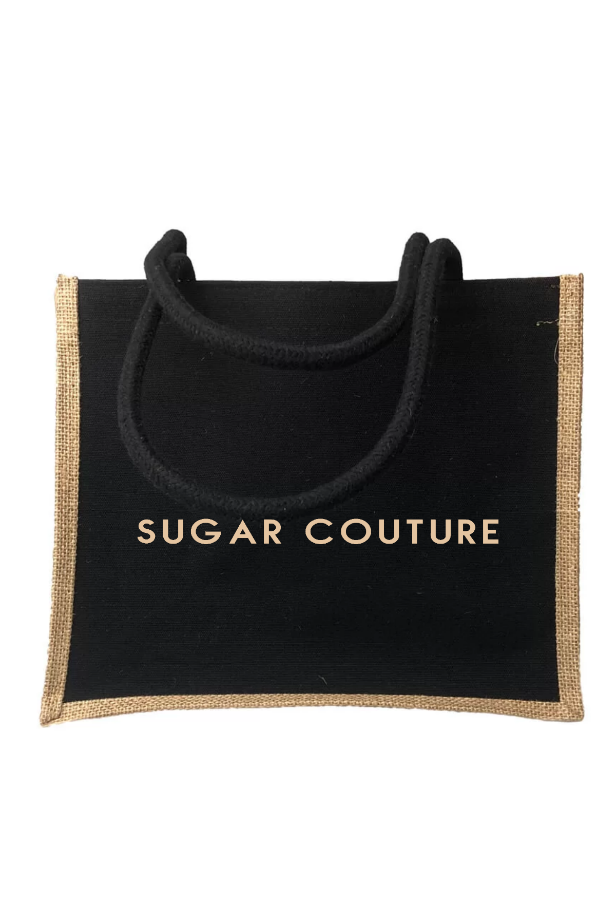 Geanta de plaja negru/bej  Sugar Couture