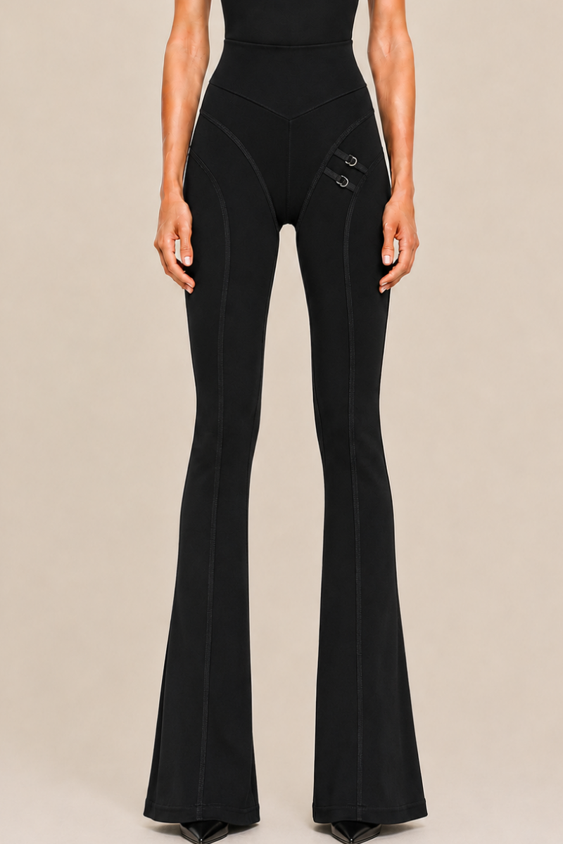 Pantaloni evazati modelatori "FlareContour"