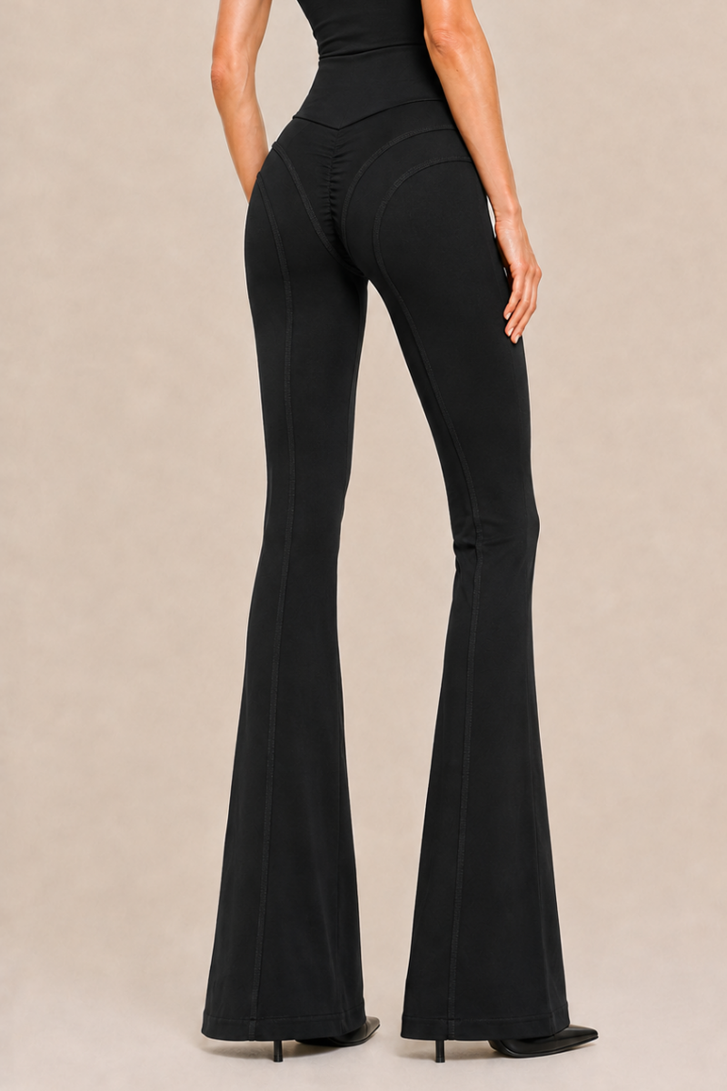 Pantaloni evazati modelatori "FlareContour"