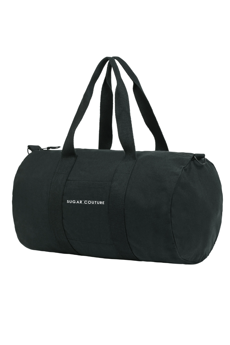 Geanta neagra sport cu bareta detasabila "The Perfect Gym Bag" Sugar Couture